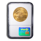 $20 Gold Saint-Gaudens Double Eagle - NGC MS66