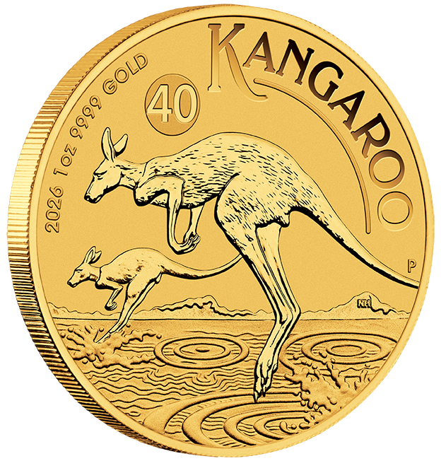 2026 1 oz Australian Kangaroo Gold Coin