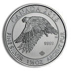 2016 1.5 oz Canadian Snow Falcon Silver Coin