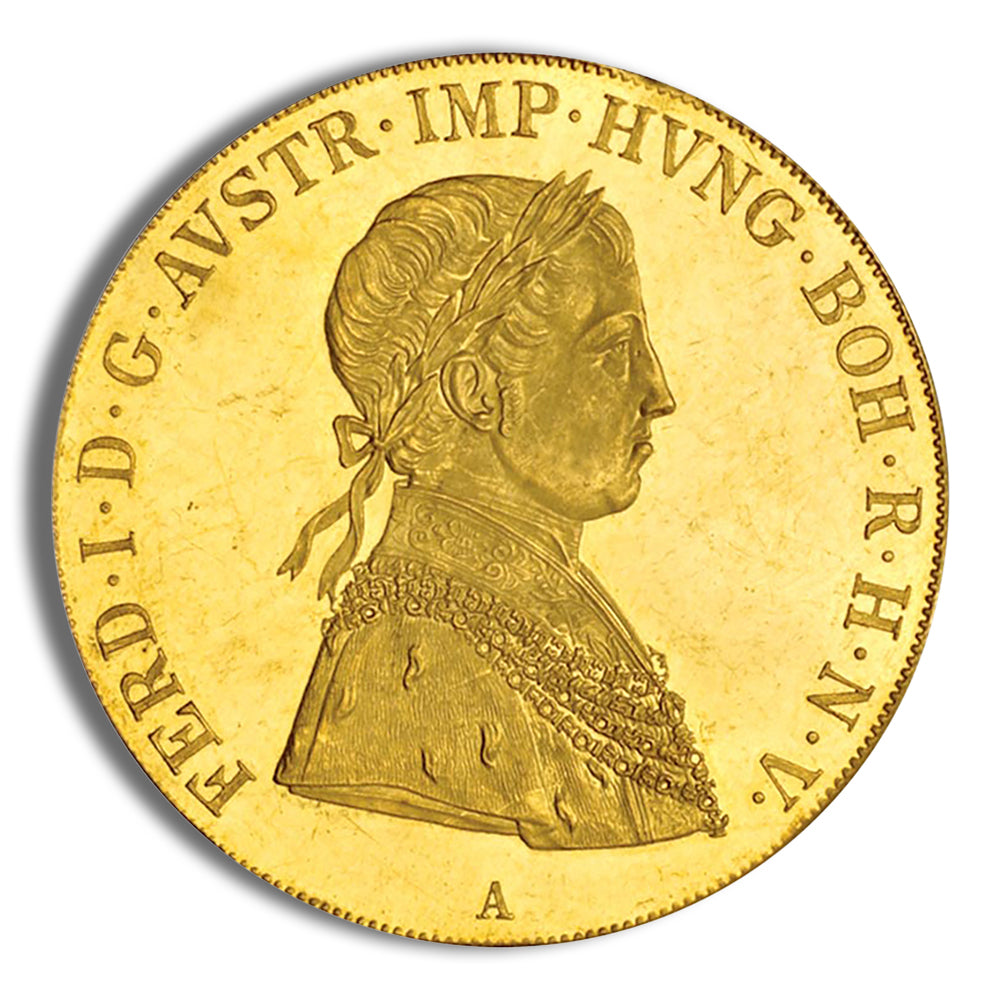 Austria 4 Ducat Gold Coin