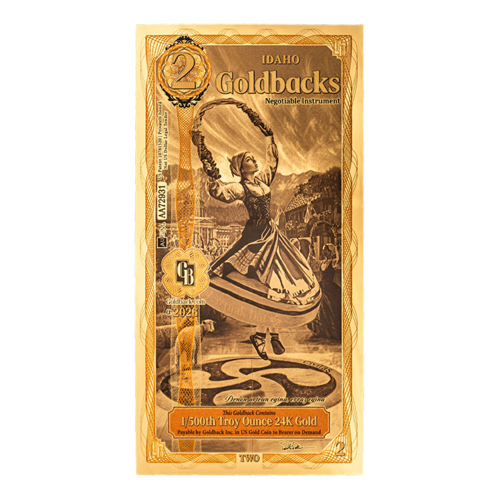 Idaho 2 Goldback