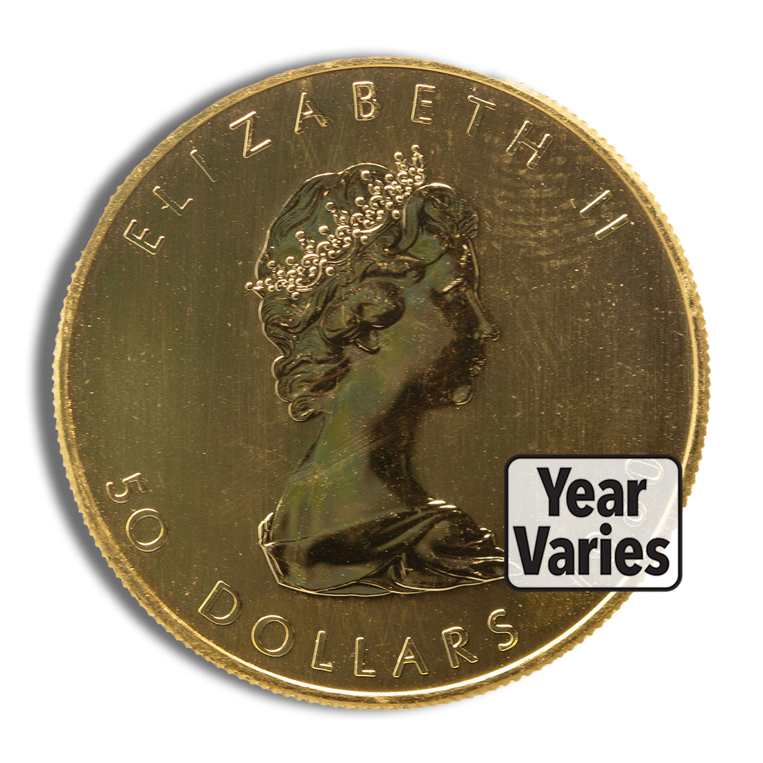 1 oz.999 Gold Maple Leaf (Year Varies)