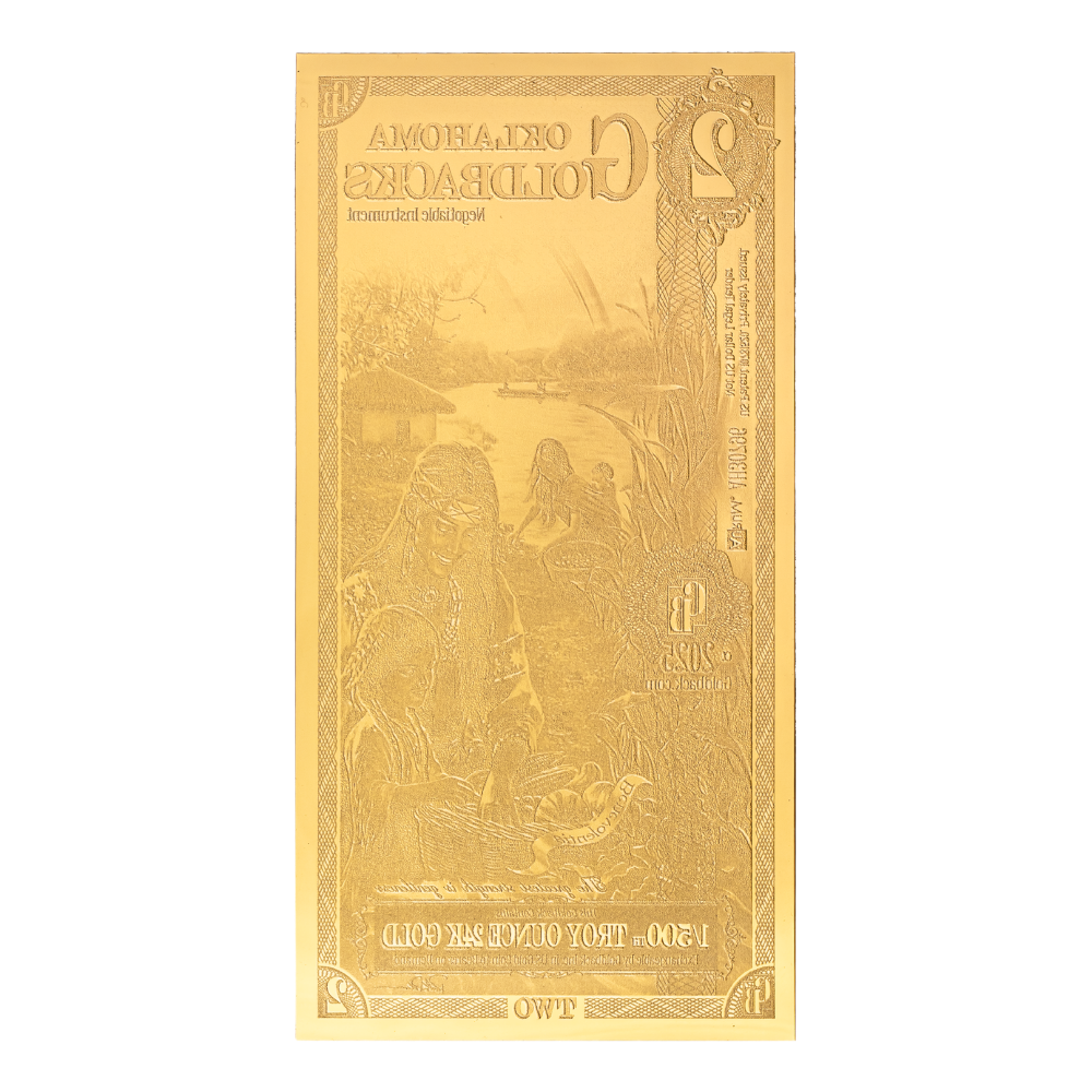 Oklahoma 2 Goldback