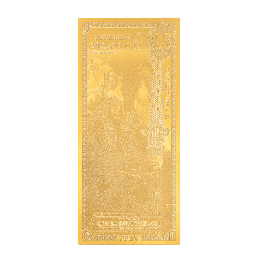 Oklahoma 50 Goldback