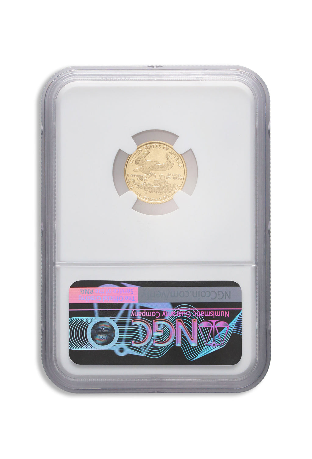 1994 1/10 oz Gold Eagle $5 NGC MS70