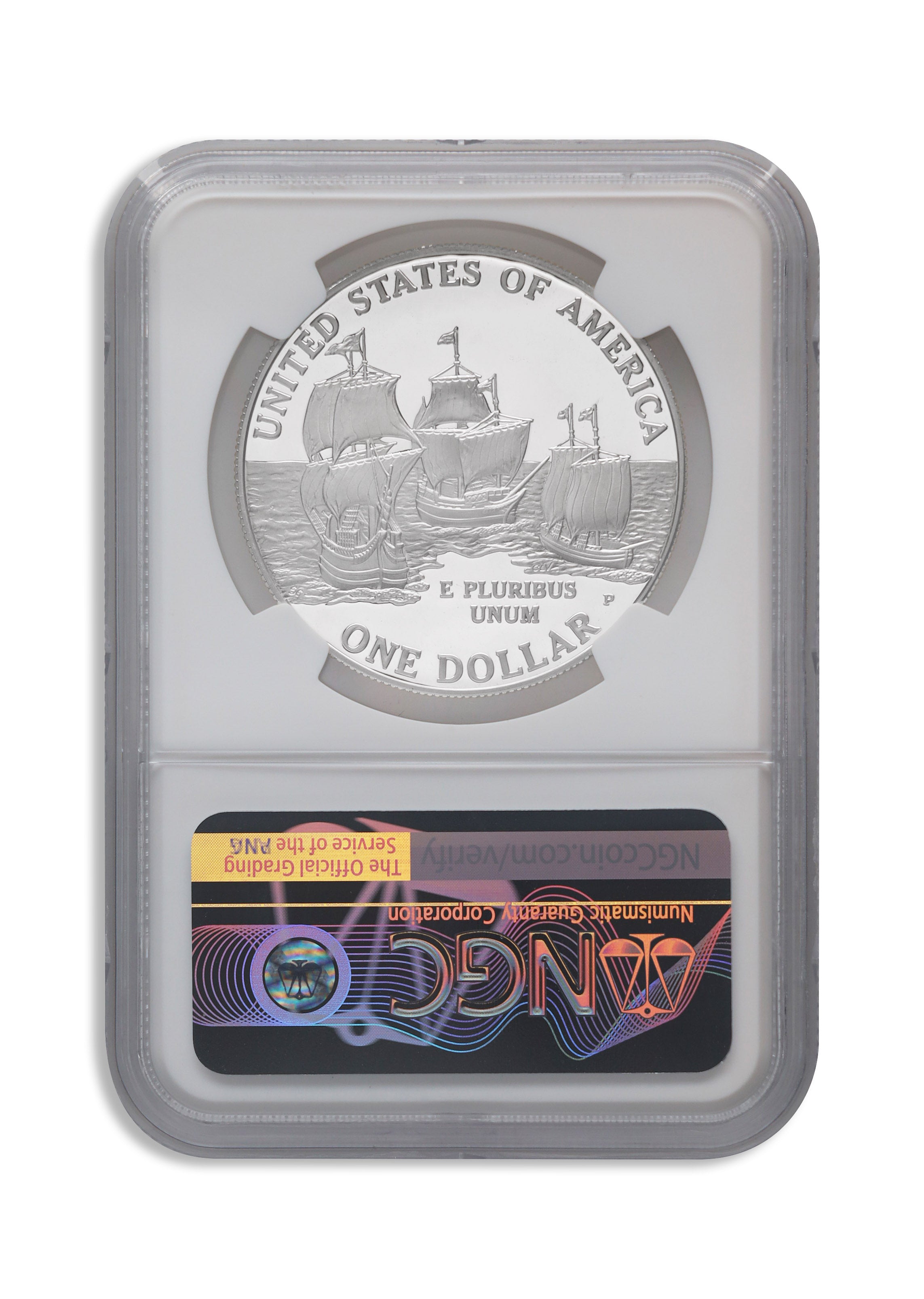 2007-P $1 Jamestown Silver Commem - NGC PF70