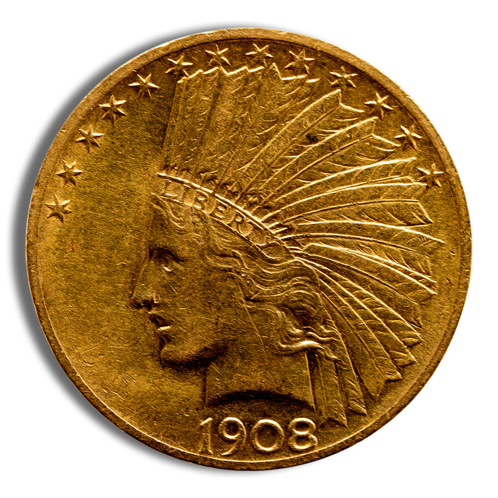 $10 Gold Indian Eagle - Any Grade