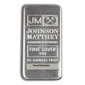 10 oz Silver Bar - Johnson Matthey - JM