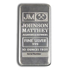 10 oz Silver Bar - Johnson Matthey - JM