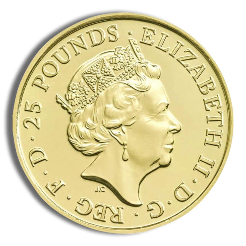 2016 1/4 oz Great Britain Lunar Gold Coin - Monkey