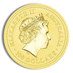 2003 1 oz Australia Gold Lunar Goat BU - Series I