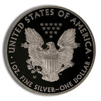 2007-W Proof Silver Eagle with Box & COA