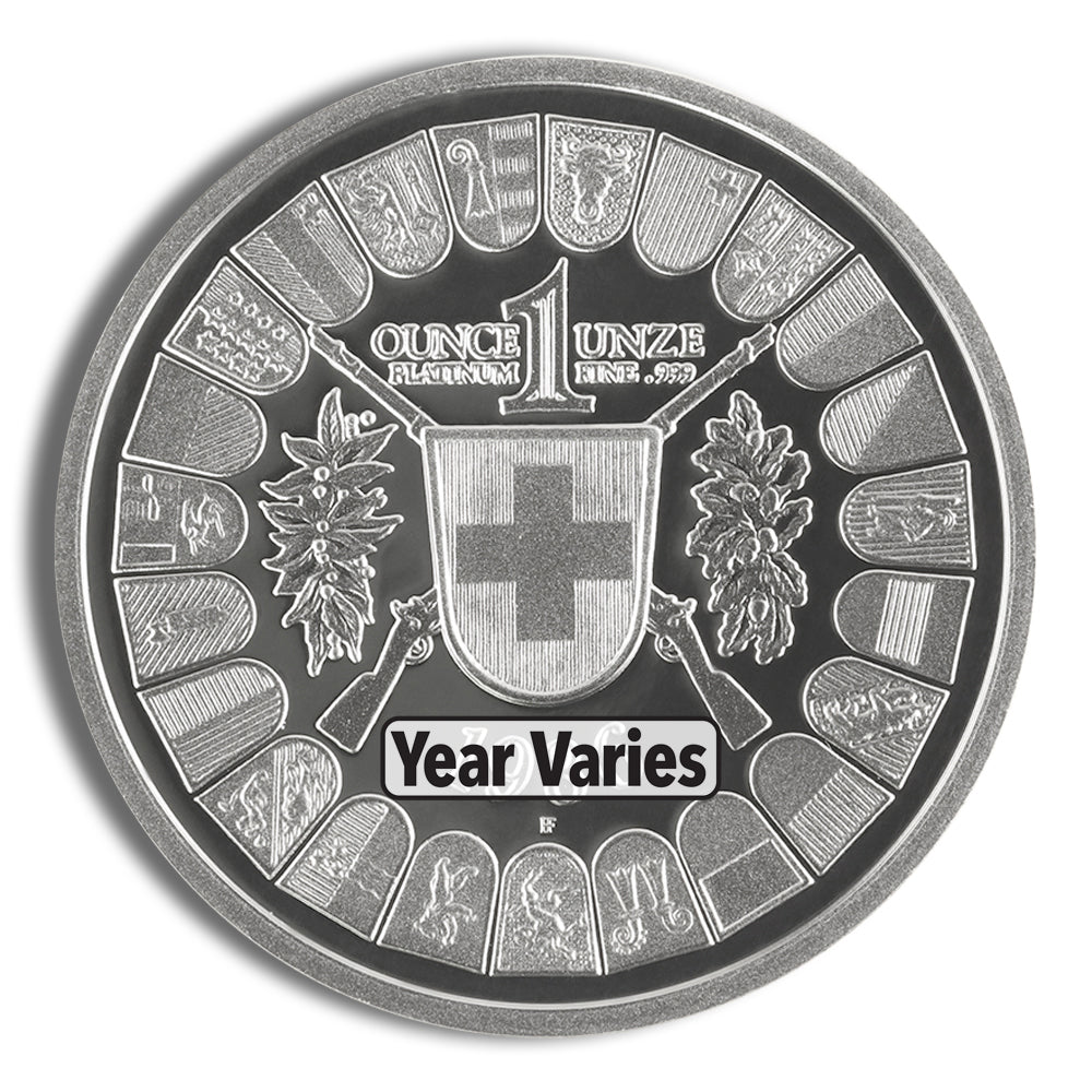 Platinum Shooting Thaler - 1 oz (Year Varies)
