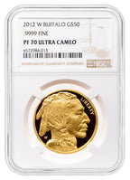 2012-W $50 Proof Gold Buffalo NGC PF70
