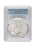 2011-P Reverse Proof Silver Eagle PCGS PR70