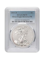 2011-P Reverse Proof Silver Eagle PCGS PR70