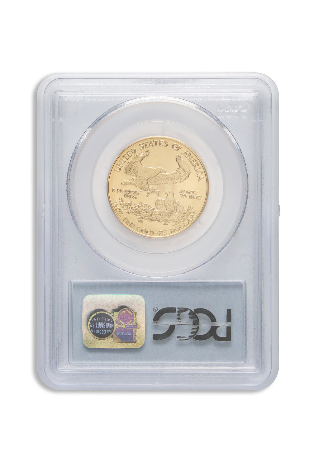 1986 1/2 oz Gold Eagle $25 PCGS MS69