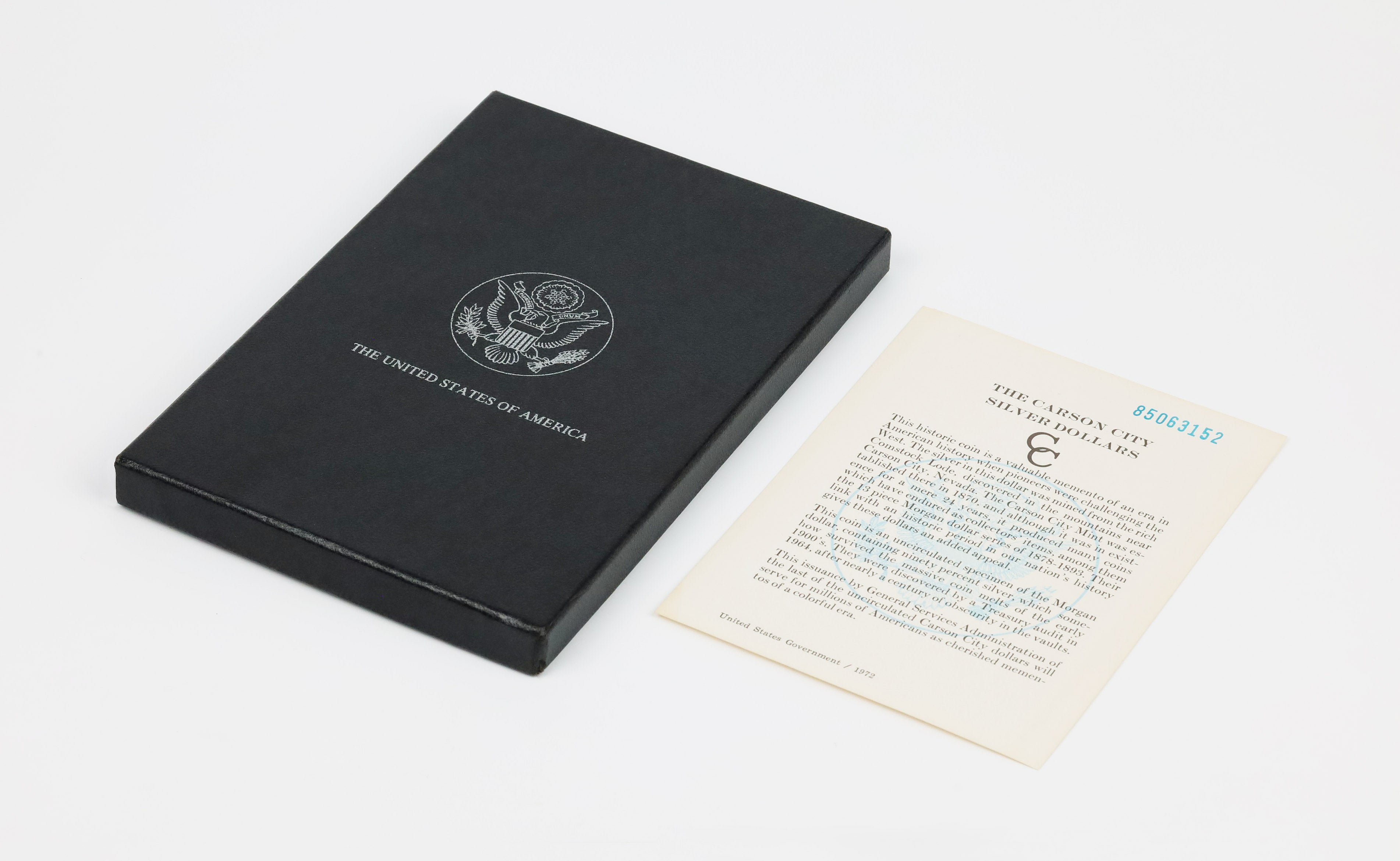 1885-CC GSA Morgan Dollar w/Box & COA