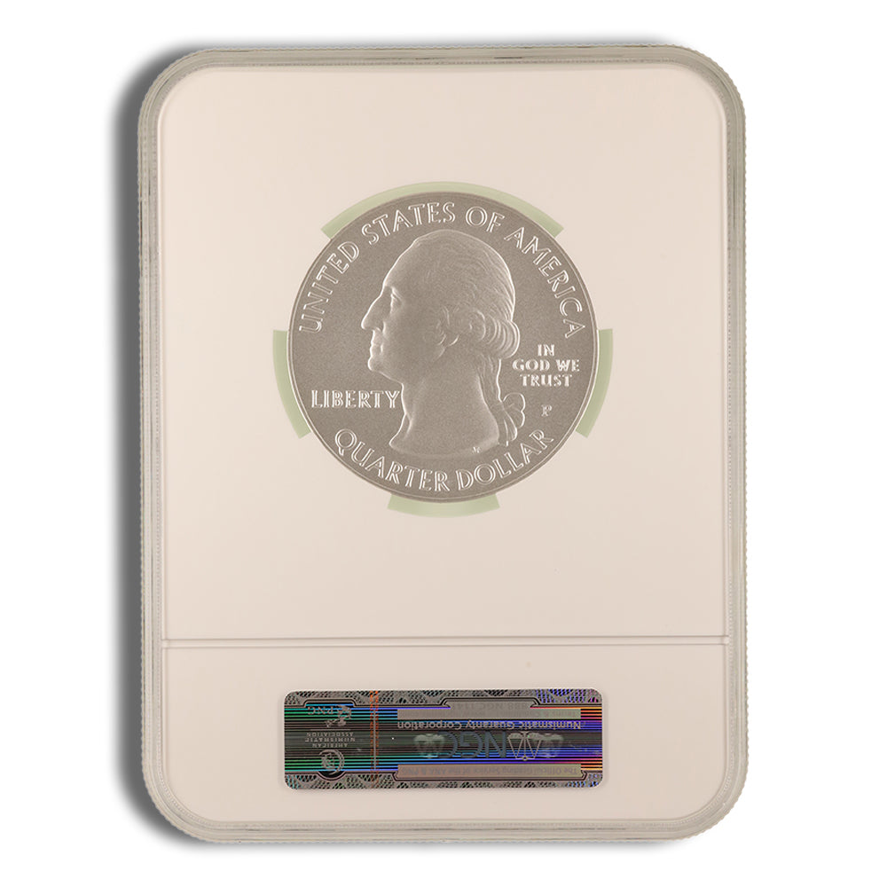 2014-P 5 oz ATB Arches Silver Coin NGC SP70