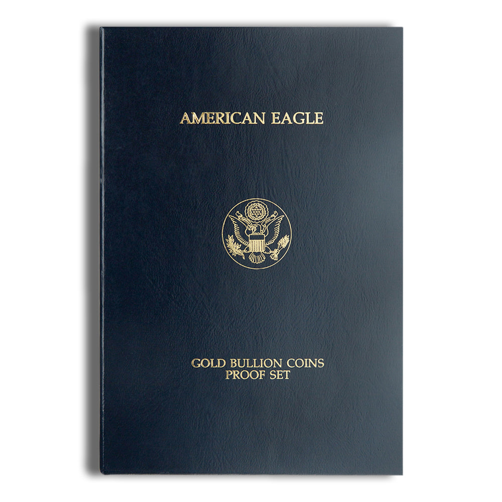 Four Coin Proof Gold Eagle Set - Box/COA (Date Varies)