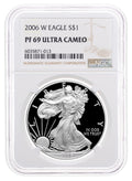 2006-W Proof Silver Eagle NGC PF69