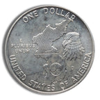1991-D $1 Korean War Silver Commem - BU