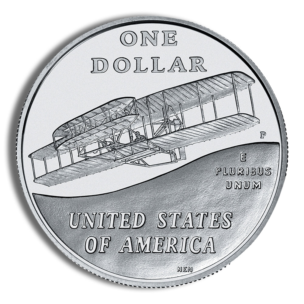 2003-P $1 First Flight Silver Commem - BU
