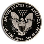 2013-W Proof Silver Eagle with Box & COA