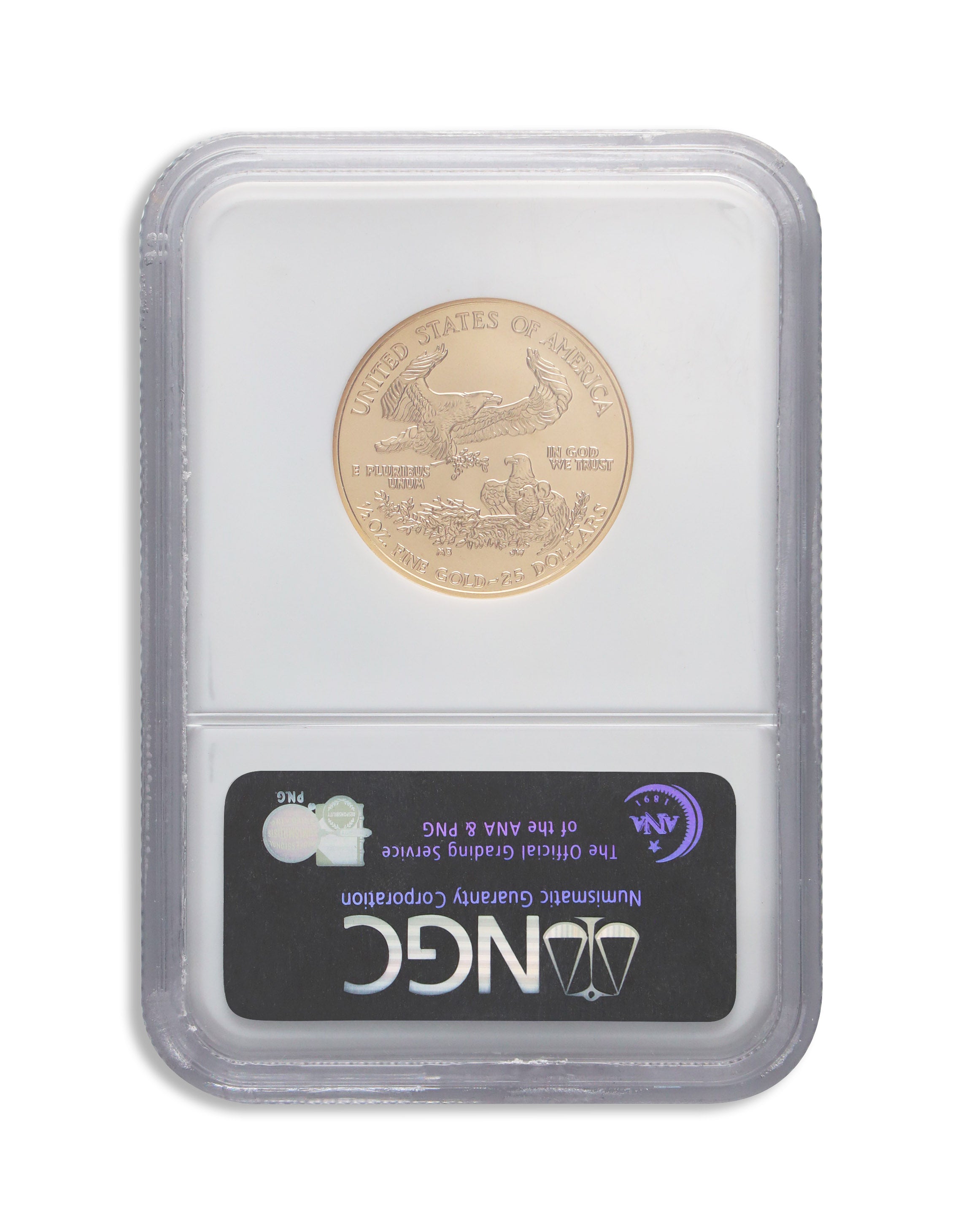 2006 1/2 oz Gold Eagle $25 NGC MS70