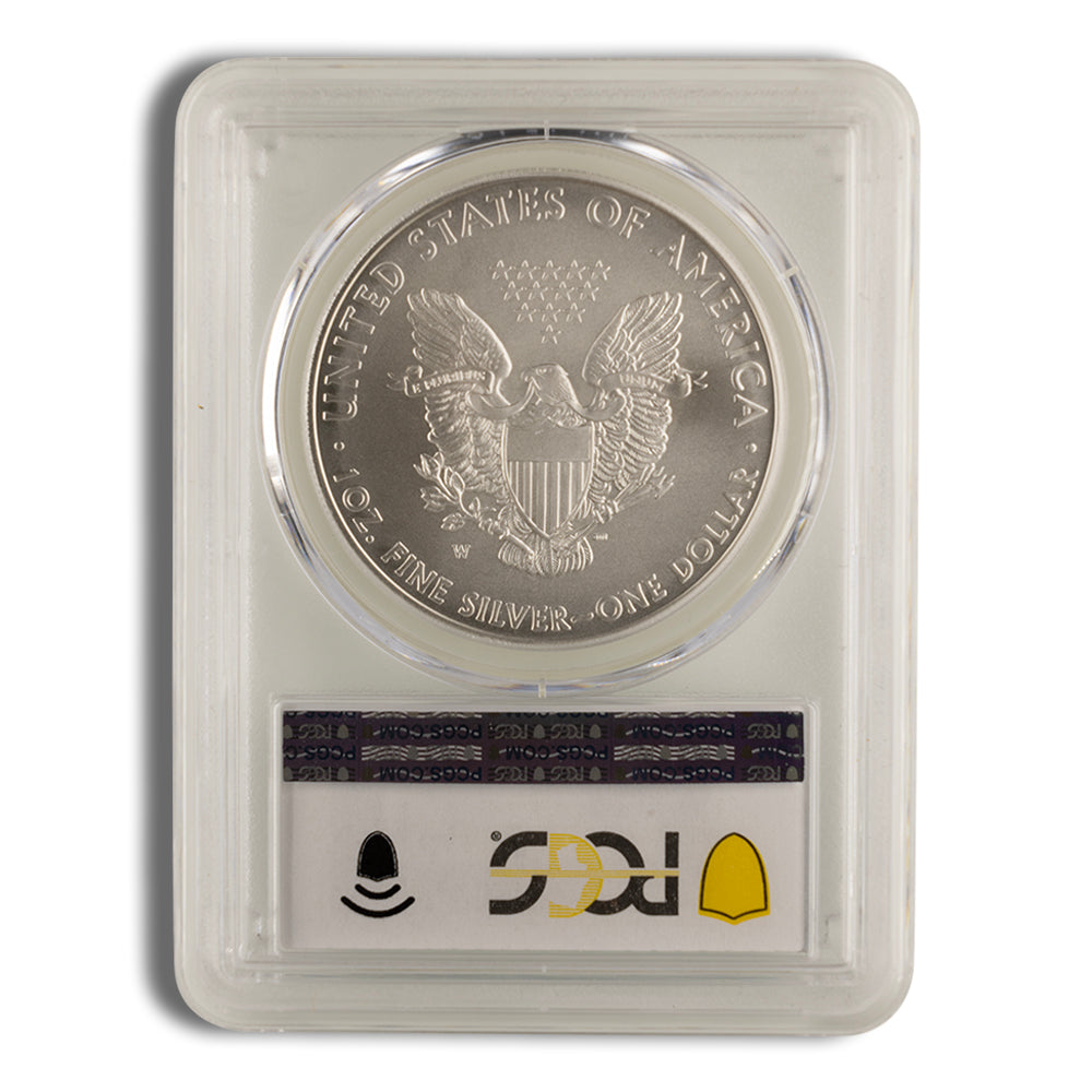 2008-W Burnished Silver Eagle PCGS SP70