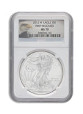 2012-W Burnished Silver Eagle NGC MS70 ER