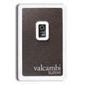 1 gram Platinum Bar - Valcambi (Carded)