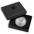 2023-W Burnished Silver Eagle with Box & COA