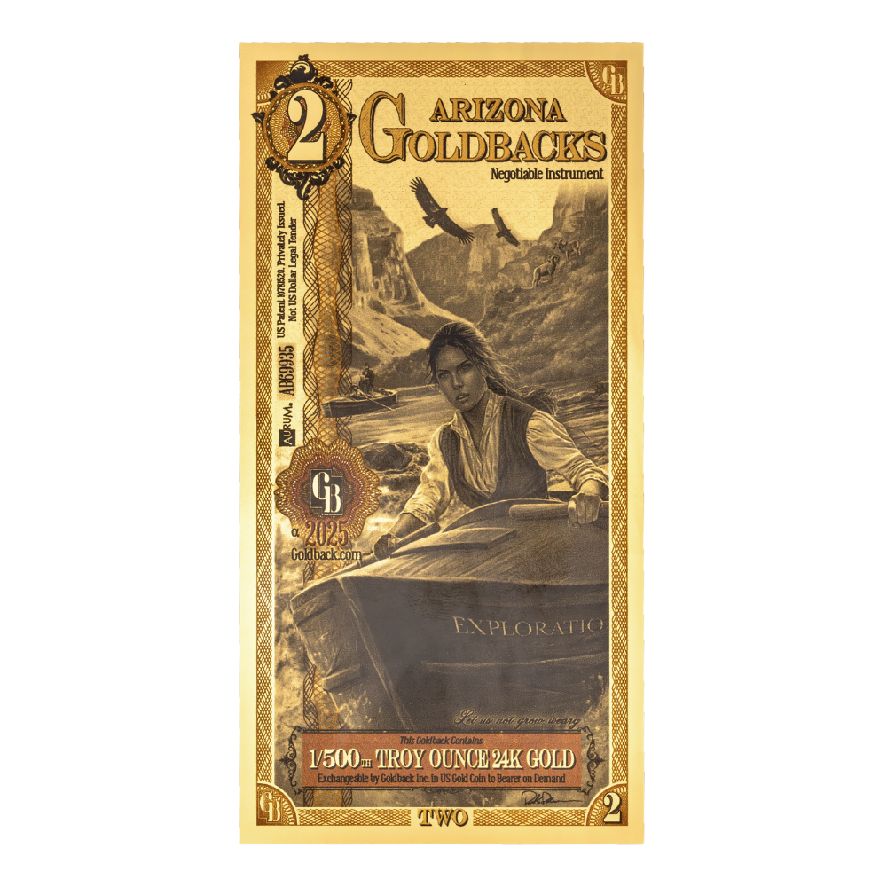 Arizona 2 Goldback