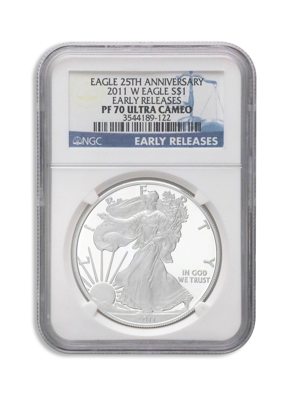 2011-W Proof Silver Eagle NGC PF70 Early Releases