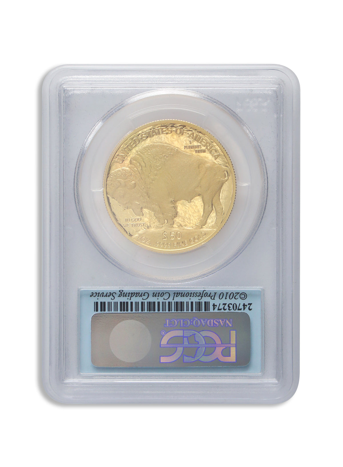 2012-W $50 Proof Gold Buffalo PCGS PR70 First Strike