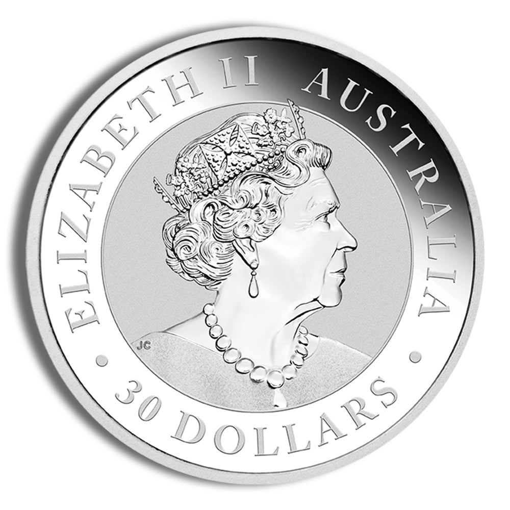 Australian Silver Kookaburra - Kilo - BU (Year Varies)