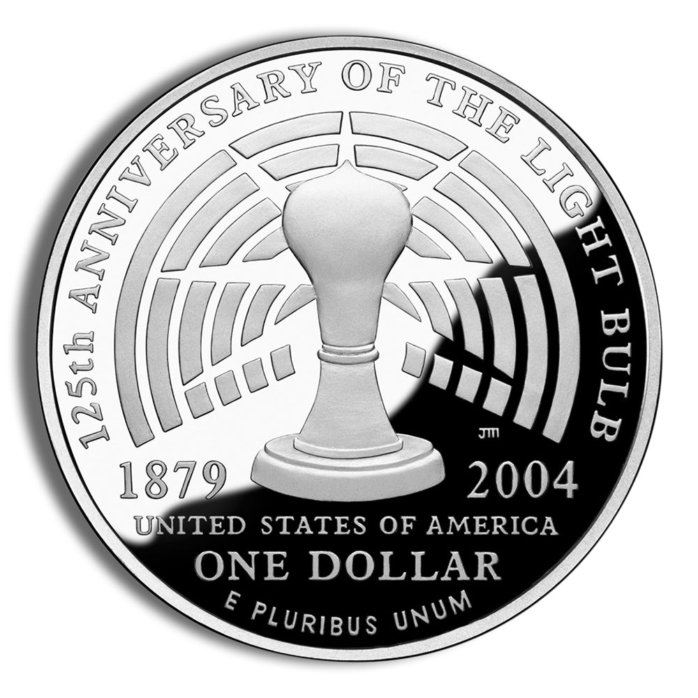 2004-P $1 Thomas A. Edison Silver Commem - Proof