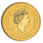 1/10 oz Australian Kangaroo/Nugget Gold Coin (Year Varies)