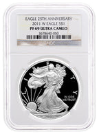 2011-W Proof Silver Eagle NGC PF69