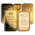 5 oz Gold Bar - Brand Varies.9999