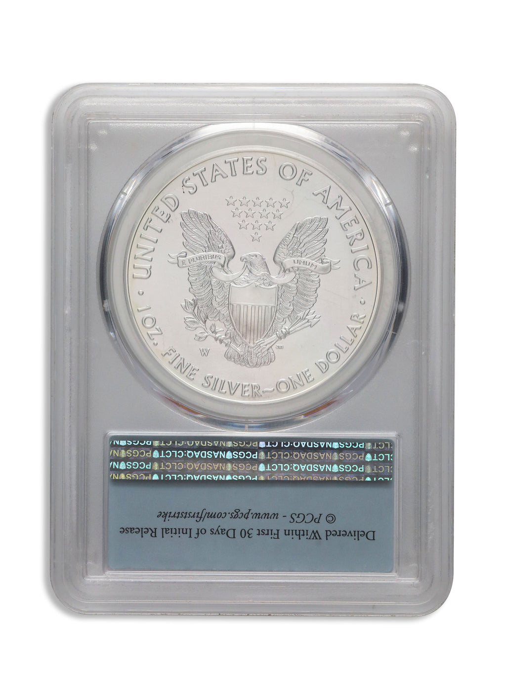 2016-W Burnished Silver Eagle PCGS SP70 FS