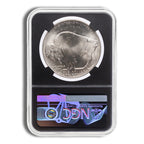 2001-D $1 Silver Buffalo Commem - NGC MS69 (Black Core)