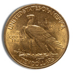 $10 Gold Indian Eagle - BU