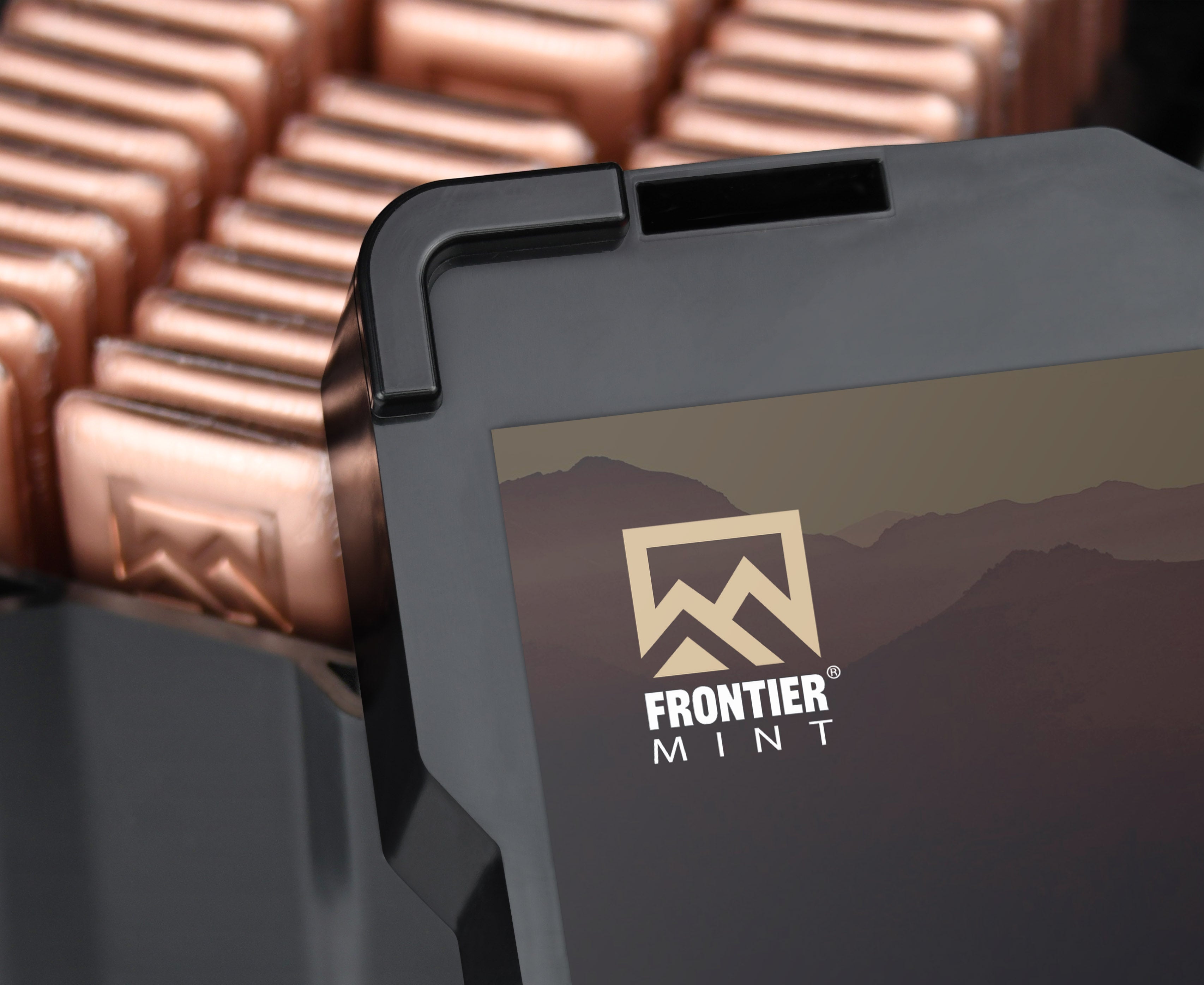 10 oz Copper Bar - Frontier Mint