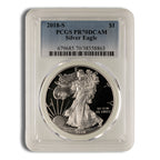 2018-S Proof Silver Eagle PCGS PR70