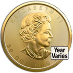 1 oz.9999 Gold Maple Leaf (Year Varies)
