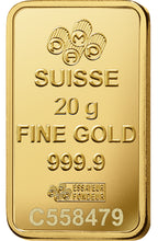 20 gram Gold Bar - PAMP Fortuna (Carded)
