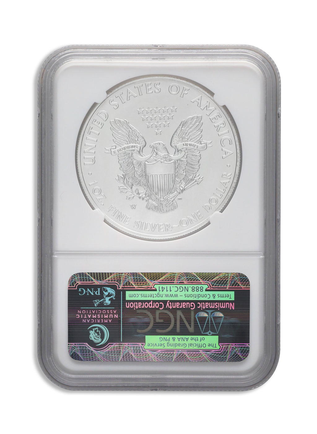 2012-W Burnished Silver Eagle NGC MS70 ER