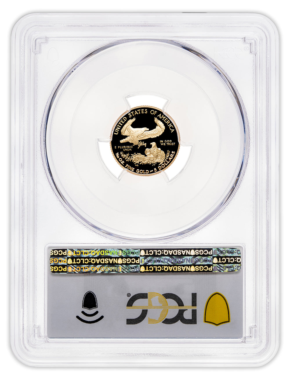 2011-W 1/10 oz Proof Gold Eagle $5 PCGS PR70